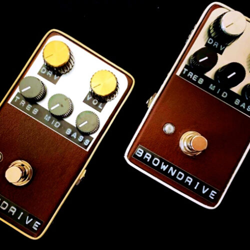 BROWN-DRIVE-1 Shins' Music BROWN DRIVE BRD-1 破音系列效果器