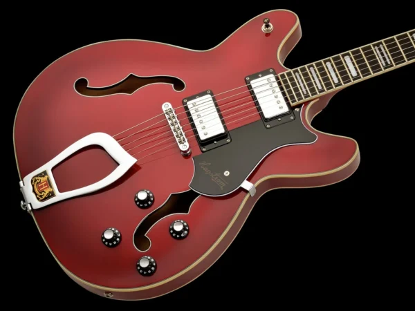 Hagstrom VIK-WCT 半空心電吉他 酒紅