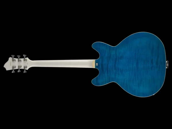 Hagstrom TREVIDLX-CLS搖桿半空心電吉他 海軍藍