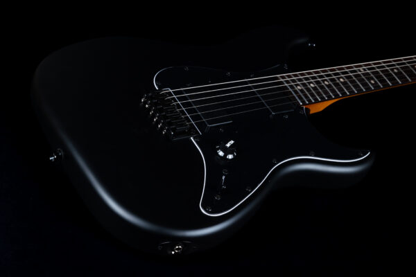 Jet Guitars JS400MBKR 雙雙重金屬電吉他 平光黑 Jim root style