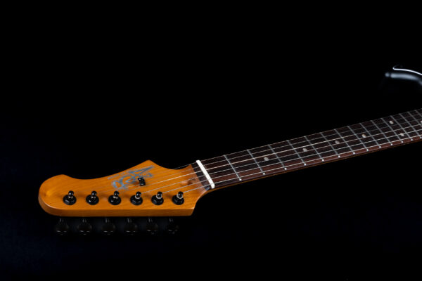 Jet Guitars JS400MBKR 雙雙重金屬電吉他 平光黑 Jim root style