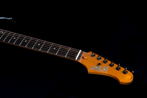 Jet Guitars JS400MBKR 雙雙重金屬電吉他 平光黑 Jim root style