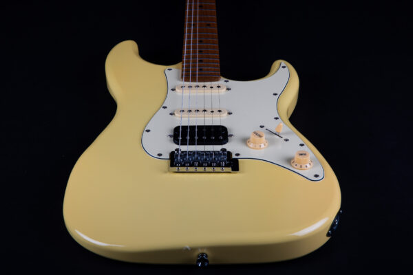 JET JS-400 VYW (7) Jet Guitars JS400VYW 單單雙電吉他 鵝黃