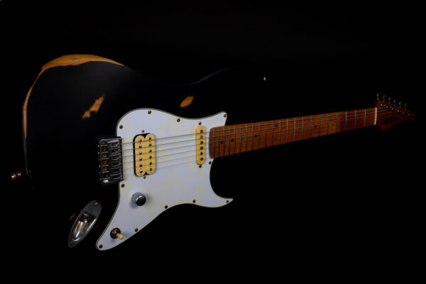 Jet Guitars JS800 RLC (Reliced)  BK仿舊 單雙 電吉他 黑