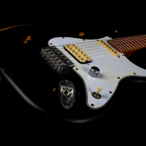 Jet Guitars JS800 RLC (Reliced)  BK仿舊 單雙 電吉他 黑