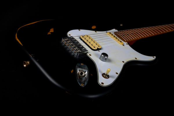 Jet Guitars JS800 RLC (Reliced)  BK仿舊 單雙 電吉他 黑