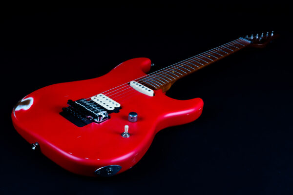JET JS-850 FR Relic Electric Guitar (4) Jet Guitars JS850RLCFR 仿舊大搖桿電吉他 紅