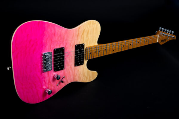 JET JT-450 QTPK (15) Jet Guitars JT450QTPK雙雙 Tele電吉他 紅黃雲狀漸層