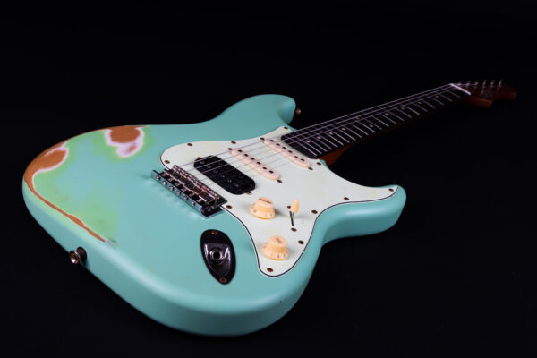 Jet Guitars JS400RLC (Reliced) SFG 單單雙電吉他 湖水綠仿舊