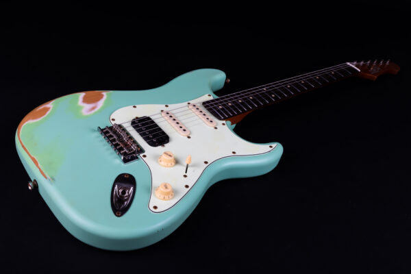 Jet Guitars JS400RLC (Reliced) SFG 單單雙電吉他 湖水綠仿舊