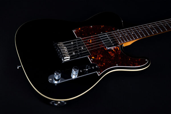 JT-350-BK-R-03 Jet Guitars JT350BKR 單雙切Tele電吉他 黑/龜背
