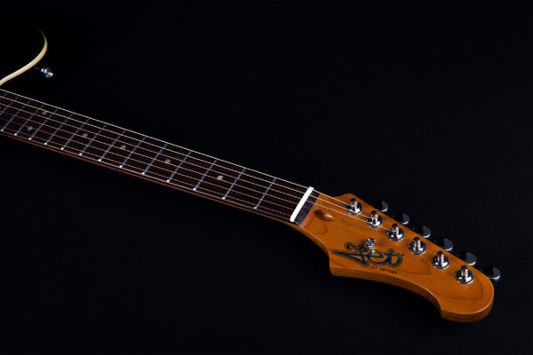 JT-350-BK-R-14 Jet Guitars JT350BKR 單雙切Tele電吉他 黑/龜背