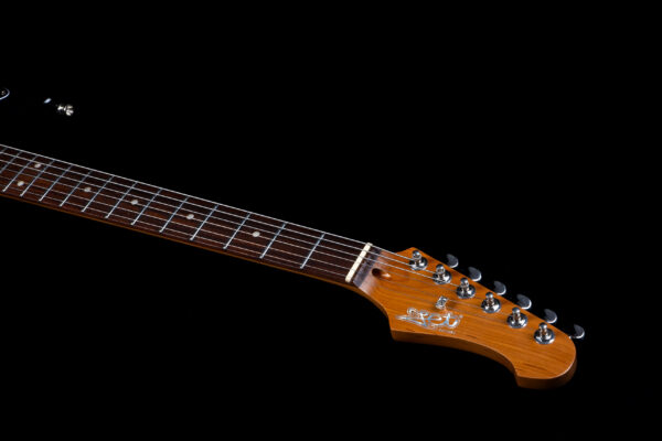 Jet Guitars JJ350 Baritone Moonburst Jazzmaster P90中音電吉他銀灰漸層