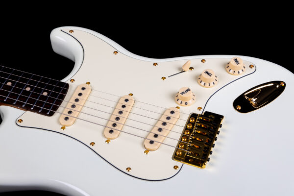 Jet Guitars JS380OWG單線圈電吉他 白金