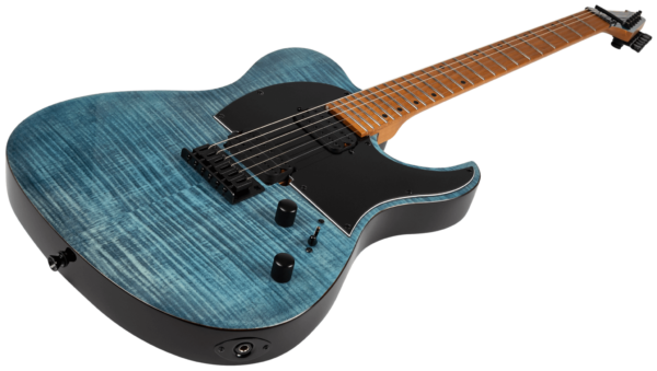 Spira重金屬電吉他淺藍虎紋楓木T-450  TDB