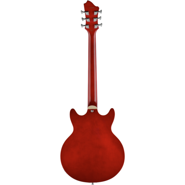 Hagstrom ALV-WCT小桶身半空心電吉他 酒紅