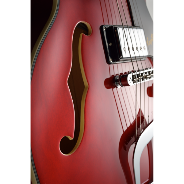 Hagstrom ALV-WCT小桶身半空心電吉他 酒紅