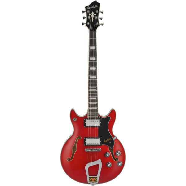 Hagstrom ALV-WCT小桶身半空心電吉他 酒紅
