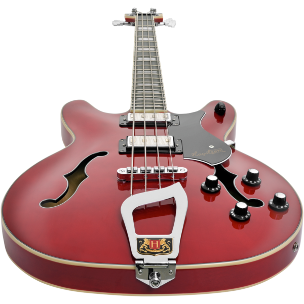 Hagstrom VIKB-WCT半空心電貝斯 酒紅