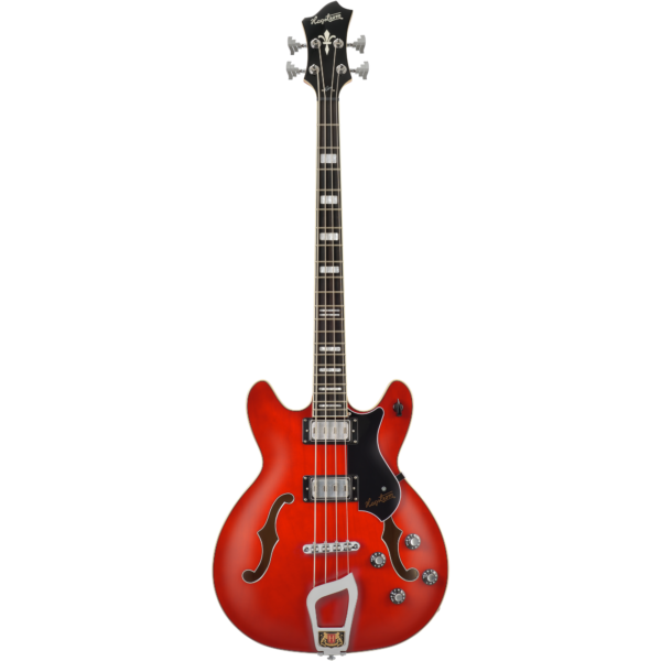 Hagstrom VIKB-WCT半空心電貝斯 酒紅