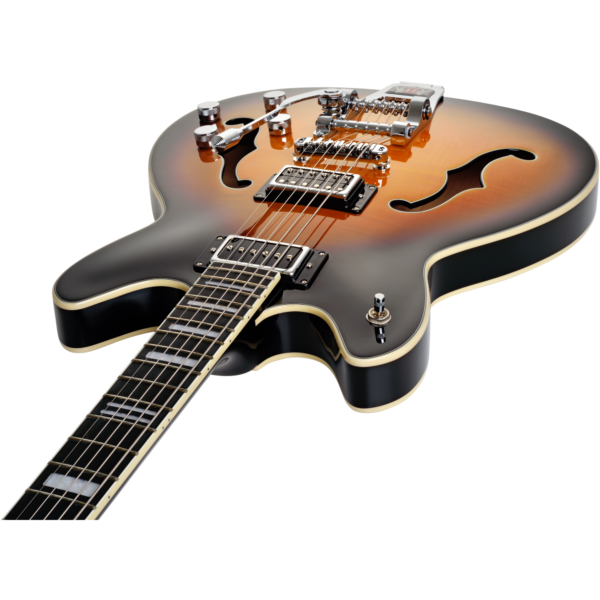 Hagstrom VIDLXBARI-TSB半空心中音電吉他 煙燻漸層