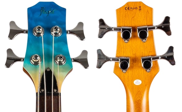 FLIGHT ROCK UKULELE MINI BASS TBL23吋PB迷你電貝斯 海洋漸層
