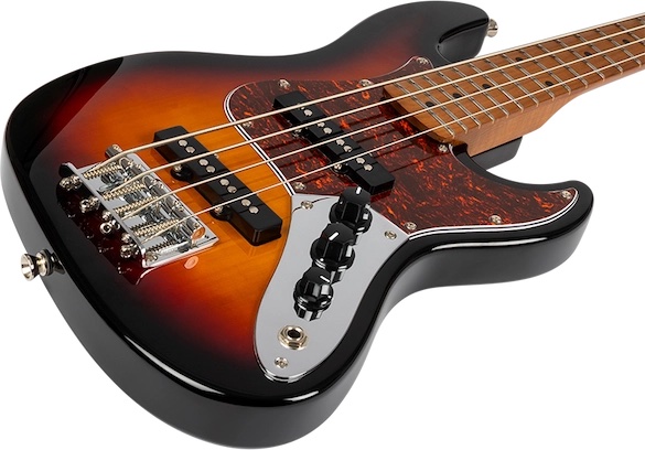 FLIGHT ROCK MINI JAZZ BASS SB 23吋JB迷你電貝斯 夕陽漸層