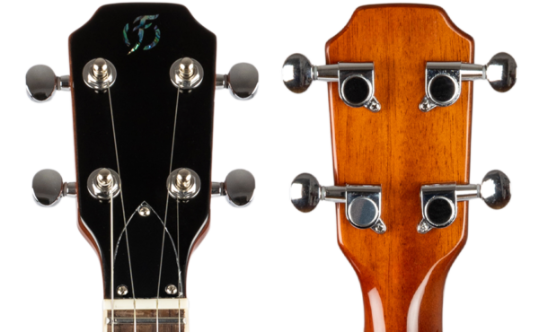 FLIGHT ROCK UKULELE VANGUARD TENOR TPP PRS型實心電烏克麗麗 虎紋楓木紫色漸層