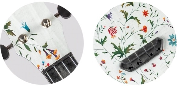 FLIGHT UKULELE UTS-40 FLOWER 全碳化塑鋼高音烏克麗麗 小花