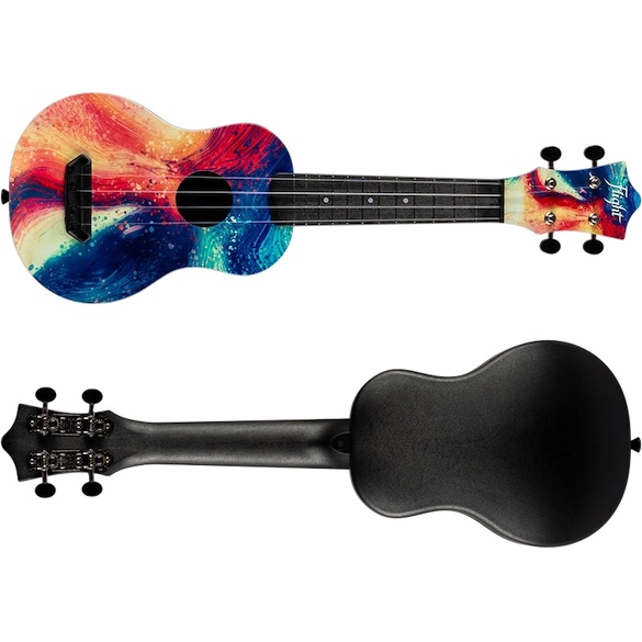 FLIGHT UKULELE UTS-40 SWIRL  全碳化塑鋼高音烏克麗麗 紅藍炫浪
