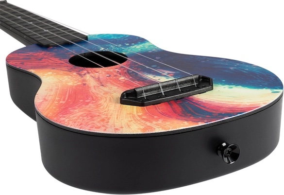 FLIGHT UKULELE UTS-40 SWIRL  全碳化塑鋼高音烏克麗麗 紅藍炫浪