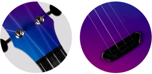 FLIGHT UKULELE UTS-35 STORY 全碳化塑鋼高音烏克麗麗 紫紅漸變