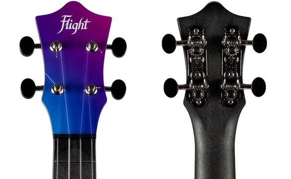FLIGHT UKULELE UTS-35 STORY 全碳化塑鋼高音烏克麗麗 紫紅漸變
