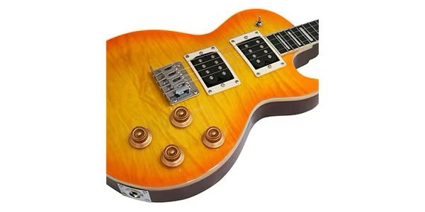 FLIGHT ROCK CENTURION TENOR VB LP型實心電烏克麗麗 蜂蜜漸層 Les Paul
