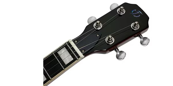 FLIGHT ROCK CENTURION TENOR VB LP型實心電烏克麗麗 蜂蜜漸層 Les Paul