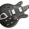 Hagstrom ALV-BLK小桶身半空心電吉他 黑