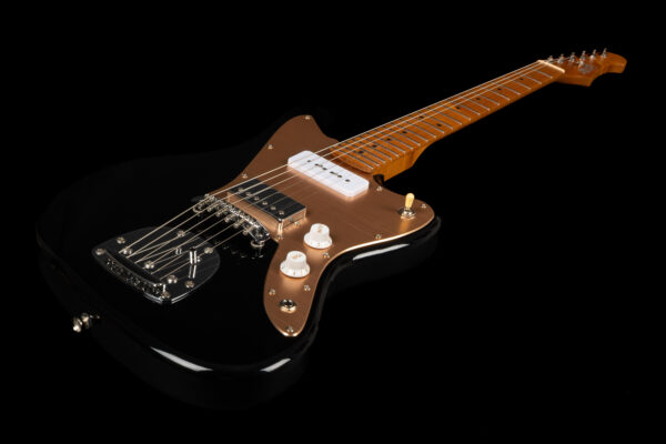 JJ-350-BGT-2 Jet Guitars JJ350 P90 BGT 雙線圈/P90電吉他 黑/金銅