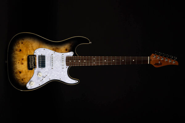 Jet Guitars JS 450Q TB R單單雙電吉他 雲狀楓木漸層