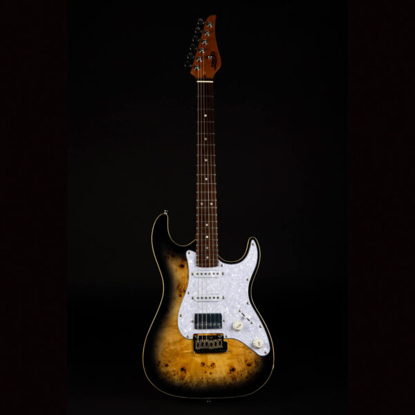 Jet Guitars JS 450Q TB R單單雙電吉他 雲狀楓木漸層