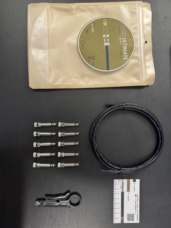 Yunion Technology Coex Ultimate 軍規級內旋鎖定式免焊導線組 10pcs/2M