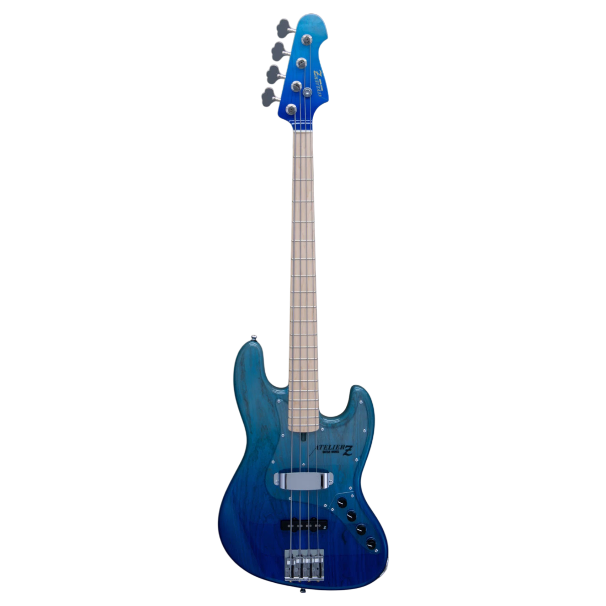 Atelier Z M245 限量版日製四弦電貝斯藍色透明漸層( Blue Fade) 2026