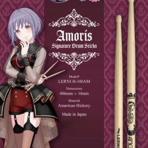 LERNI SIGNATURE H-140AM Ave Mujica Amoris model from Bang Dream 日本製鼓棒 總代理公司現貨